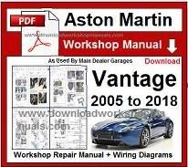 aston martin vantage v8 workshop manual pdf